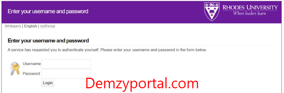 How To Login to RU Student Portal