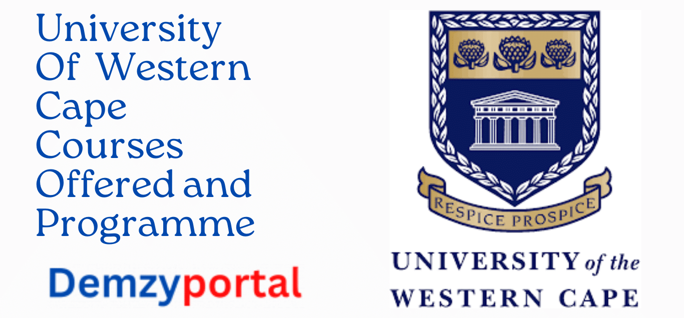 University Of  Western Cape, UWC Courses Offered