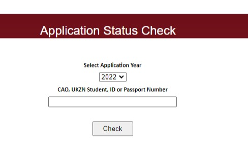  Check UKZN Application Status 2023