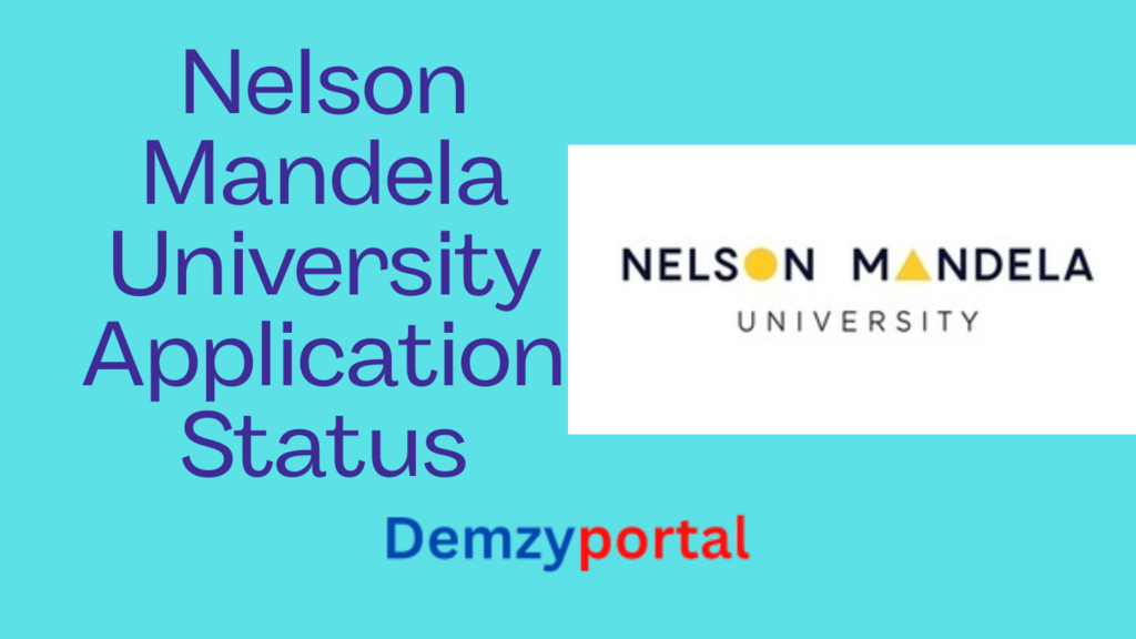 Check Nelson Mandela University Application Status