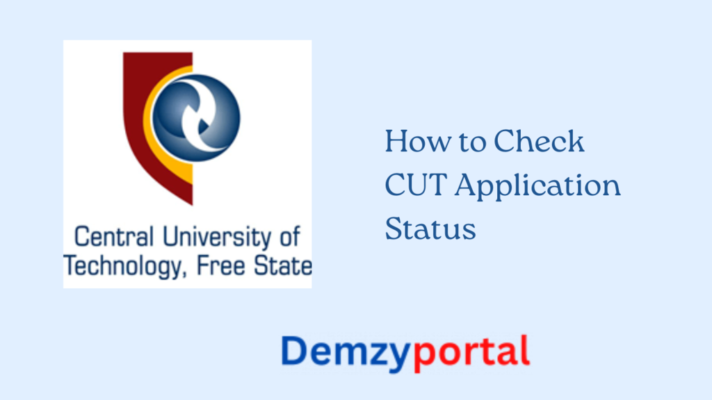  Check CUT Application Status