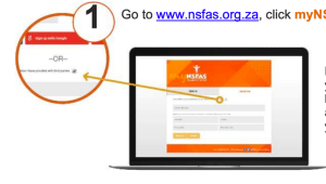 Create your myNSFAS account