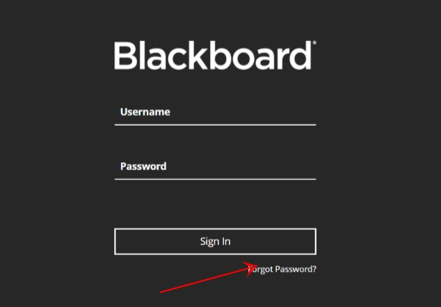 forgotten your Blackboard UL password