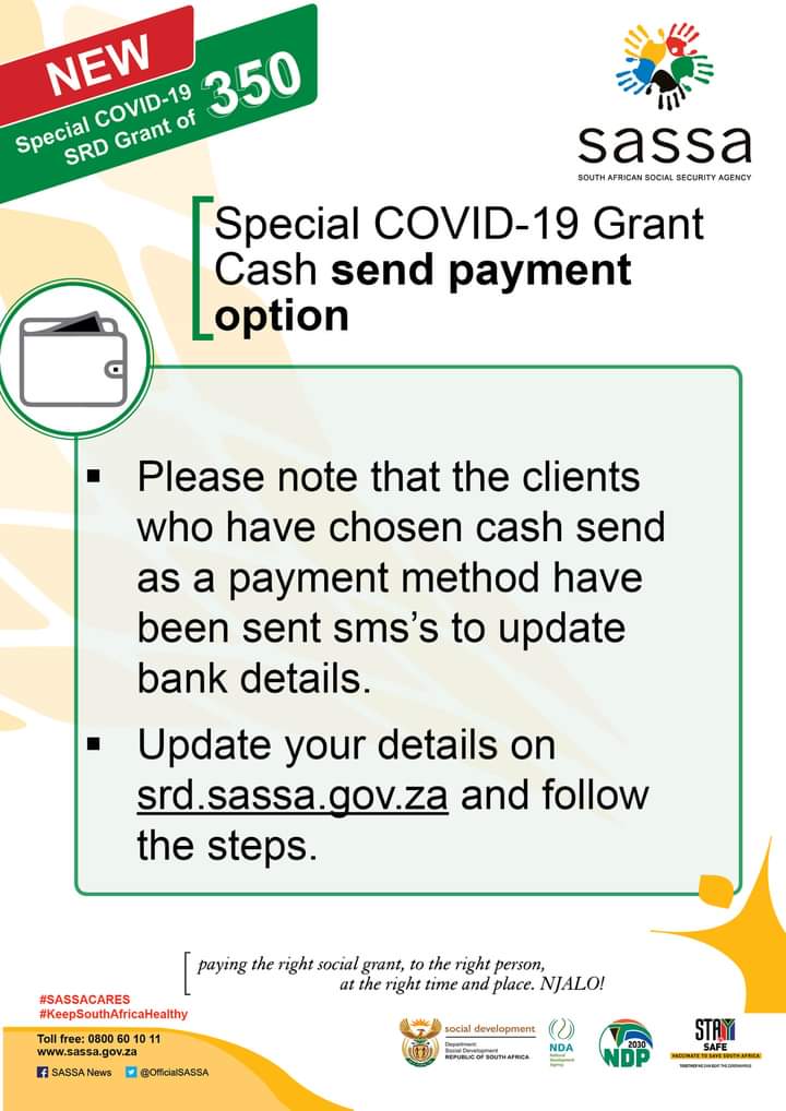 Cash Send or Ewallet Account Users