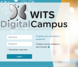 WITS Digital Campus Login 