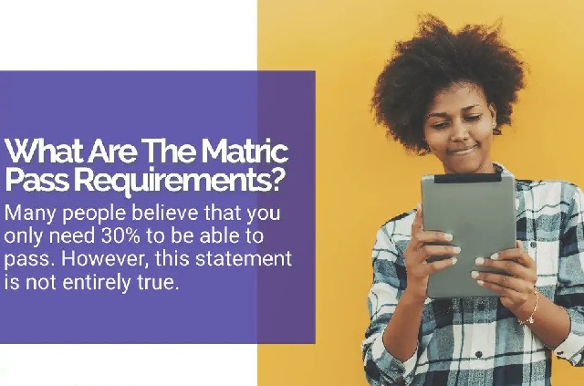 The Matric Pass Requirements