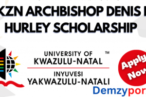 UKZN Archbishop Denis E. Hurley Scholarship 2023
