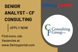 Senior Analyst – CF Consulting